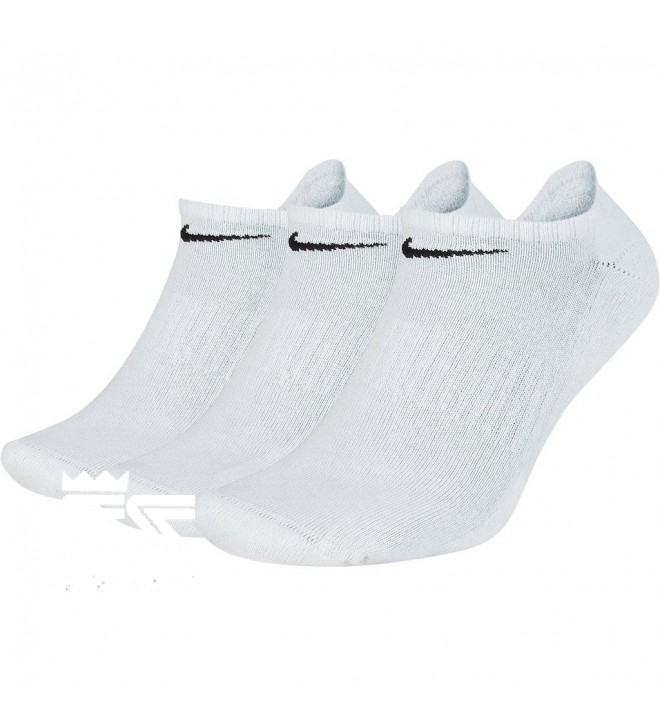 Nike Everyday Cushioned No Show Training Socks (3 Pack) SX7673-100
